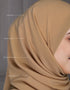 EMANI SQUARE SCARF (GOLDEN ROD)